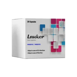LAUKER PROBIOTIC/ PREBIOTIC 20 CAPSULES