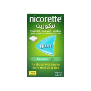 NICORETTE FRESHMINT 4 MG 30 CHEWING GUM
