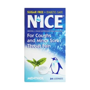 NICE MENTHOL ECALYPTUS 24 LOZENGES