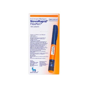 NOVORAPID FLEXPEN 100IU/ML 5X3ML