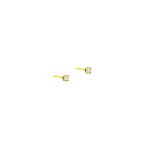 LUSTROUS(158)GOLD SMALL DIAMOND EAR