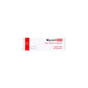 MYCORIL 500MG VAGINAL TABLET 1