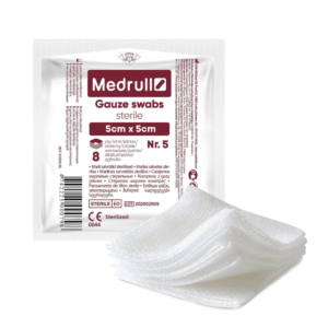 MEDRULL GAUZE SWABS STERILE 5CM*5CM