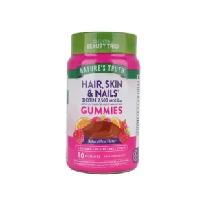 NATURES TRUTH HAIR, SKIN& NAILS 80GUMMIES