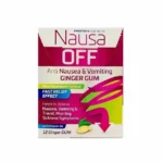 NAUSA OFF 12 GINGER GUM
