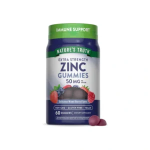 NATURES TRUTH ZINC 60GUMMIES