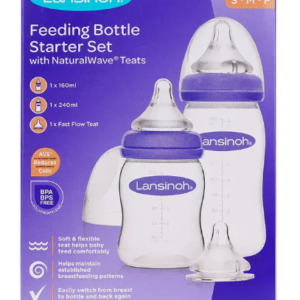 LANSINOH FEEDING BOTTLE STARTER SET