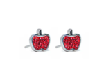 LUSTROUS(103) SILVER RED APPLE EAR