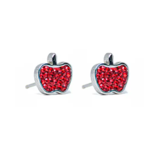 LUSTROUS(103) SILVER RED APPLE EAR