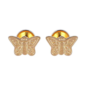 LUSTROUS(143) GOLD PLATED BUTTERFLY 5
