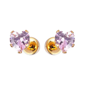 LUSTROUS(145) GOLD PLATED HEART DIAMOND 2