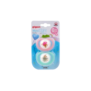 PIGEON MINI LIGHT PACIFIER 0+M 2PCS