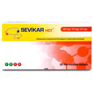 SEVIKAR HCT 40MG/10MG/25MG 28TAB