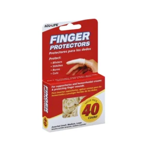 ACU-LIFE FINGER PROTECTORS 40PCS-واقيات الأصابع اكو لايف - 40 قطعة
