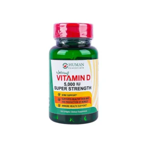 HE Vitamin D 5000 Softgels-اتش ايه فيتامين دى 500 سوفتجلز