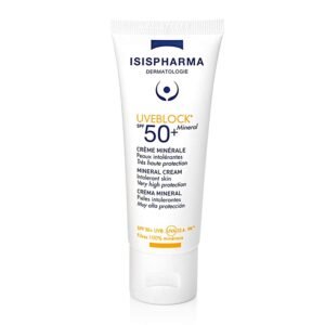 ISIS UVEBLOCK SPF50+MINERAL CREAM 40ML-كريم إيزيس يو في بلوك SPF50+MINERAL 40 مل