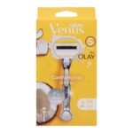 GILLITTE VENUS Comfortglide Coconut+OLAY 2+hand-جيليت فينوس كومفورت جلايد بجوز الهند + أولاي 2+ لليدين