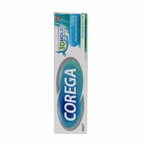 COREGA DENTURE FIXATIVE CR 40 GM/ULTRA-مثبت أسنان كوريجا CR 40 GM/ULTRA