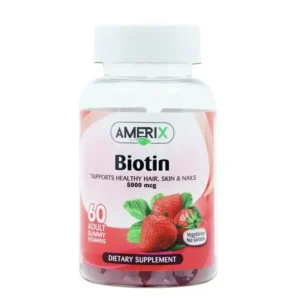 AMERIX BIOTIN 5000MCG GUMMY 60اماريكس بايوتين 5000 مضغ