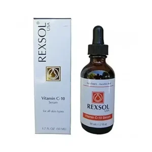 REXSOL VIT C-10 SERUM A-WRINKLE&FIRMING-سيروم ريكسول فيتامين سي-10 لمكافحة التجاعيد وشد البشرة