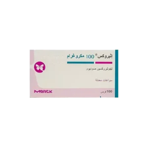 EUTHYROX 100MCG 100 TAB-يوثيروكس 100 ميكروجرام 100 قرص