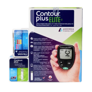 CONTOUR PLUS ELITE MONITOR 50 STRIP 25 LANCENT-شاشة كونتور بلس إليت 50 شريط 25 لانسنت