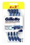 Gillette SKINGUARD SENSITIVE 6+2 RAZORS-جيليت سكين جارد للبشرة الحساسة 6+2 شفرة حلاقة