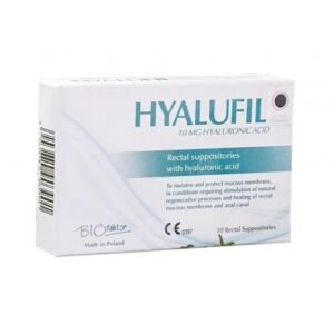 HYALUFIL 5 RESTAL SUPPOSITORIES-تحاميل هيالوفيل 5 ريستال