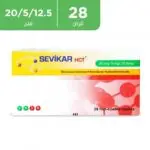 SEVIKAR HCT 20/5MG/12.5MG 28TAB