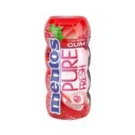 MENTOS GUM STRAWBERRY 14PCS-علكة مينتوس بنكهة الفراولة 14 قطعة