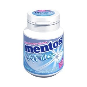 MENTOS WHITE SWEET MINT 38PCS-مينتوس حلوى النعناع الأبيض 38 قطعة