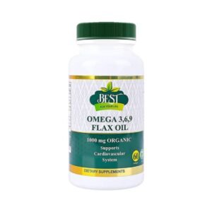 BEST OMEGA 3,6,9 FLAX OIL 60SOFT GEL